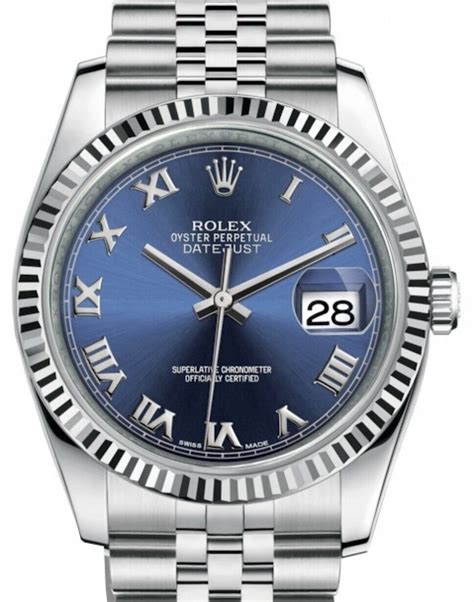 116234 rolex blauw lady|rolex datejust.